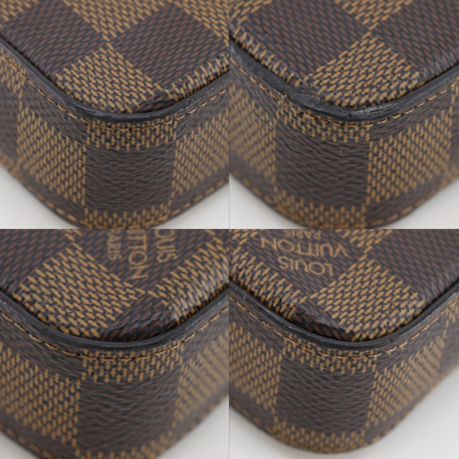 Louis Vuitton Pochette Felicie 2-Way Clutch Damier Canvas — view 4