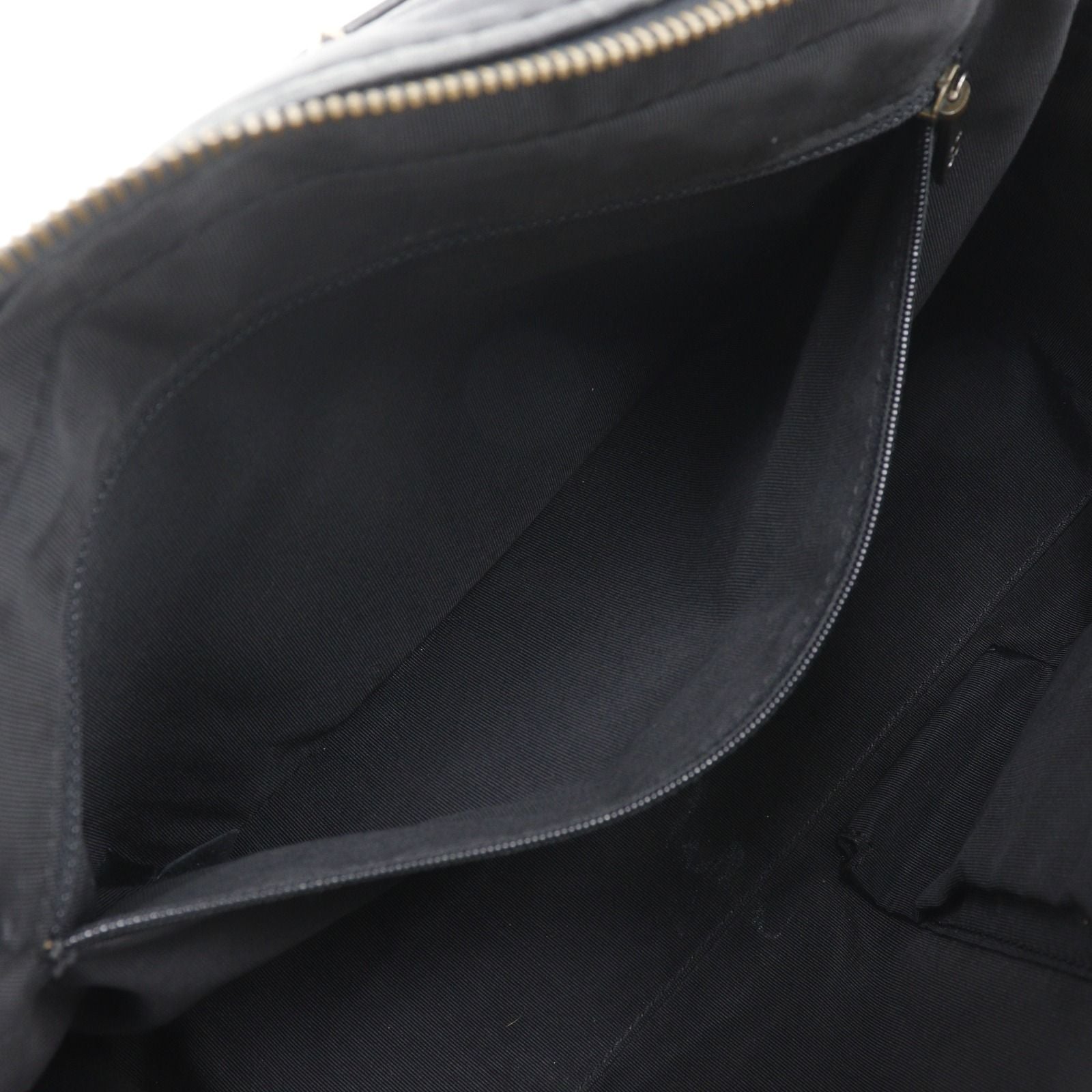 Chanel Wild Stitch CC Logo Calf Black Handbag — view 8