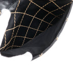 Chanel Wild Stitch CC Logo Calf Black Handbag — view 6