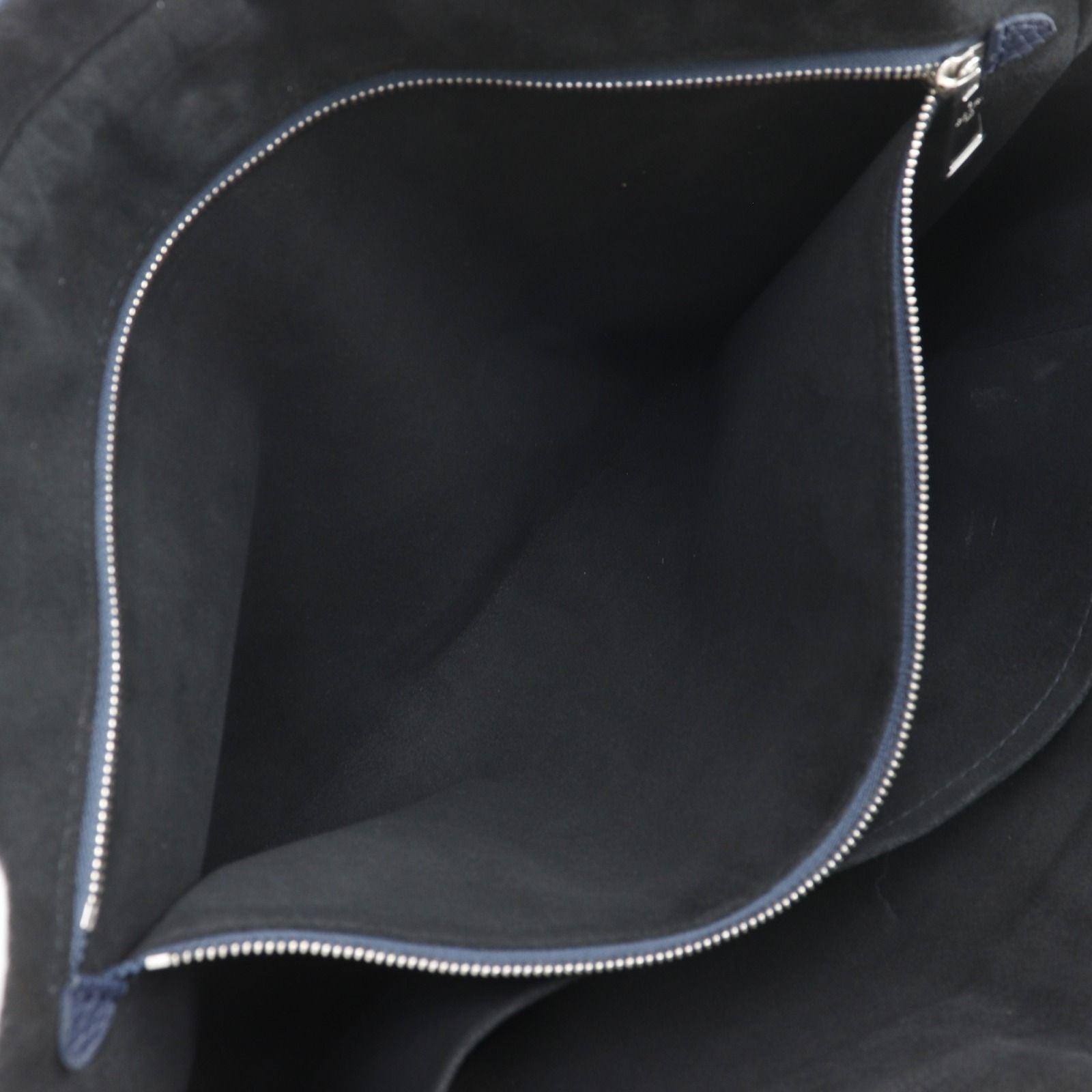 Louis Vuitton Alma Briefcase Leather Navy Blue Business — view 7