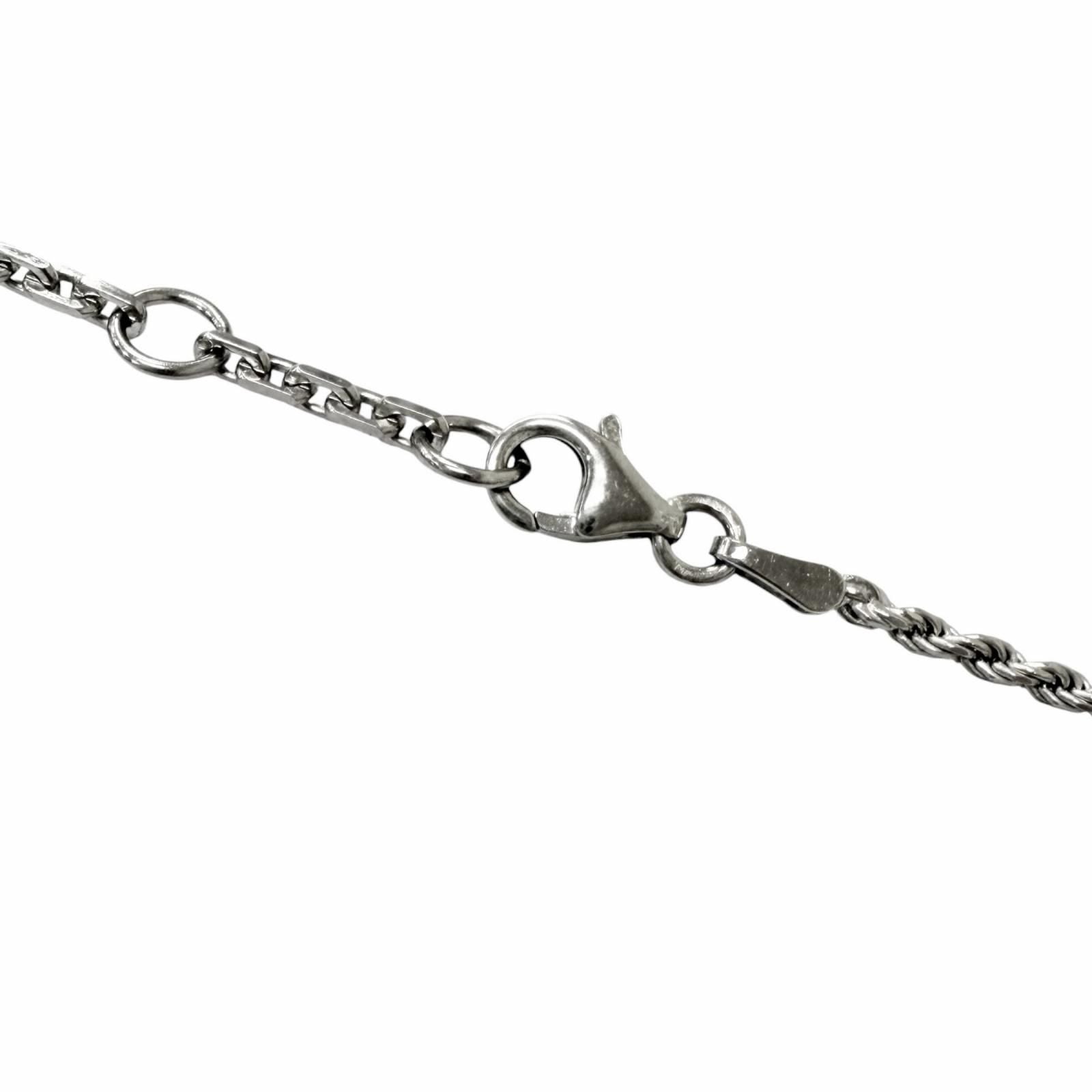 Bottega Veneta Ring Motif Pendant Silver — view 5