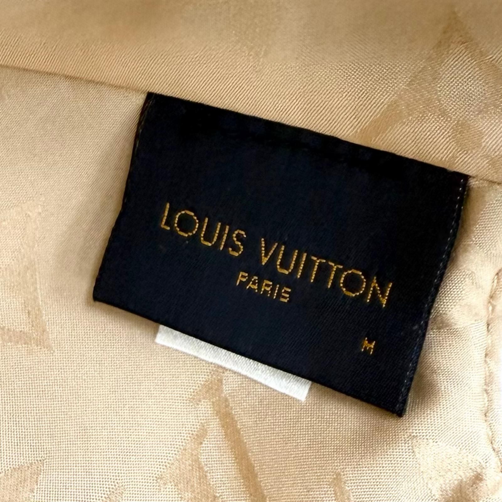 Louis Vuitton Monogram Carry on Leather Brim Cap Beige — view 7