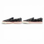 Gucci Tennis GG Canvas Slip on Sneakers Navy Beige 7.5 — view 2