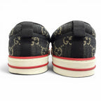 Gucci Tennis GG Canvas Slip on Sneakers Navy Beige 7.5 — view 4