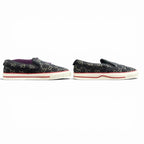 Gucci Tennis GG Canvas Slip on Sneakers Navy Beige 7.5 — view 3