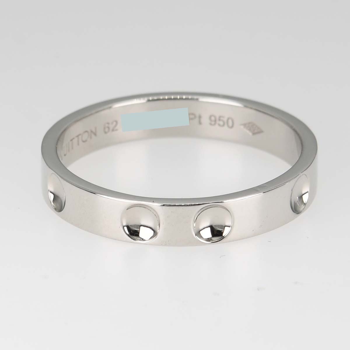 Louis Vuitton Polished Petit Bague Empreinte Ring 62 Resize — view 7