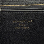 Louis Vuitton Zippy Wallet Monogram Empreinte Noir Zip Around — view 9