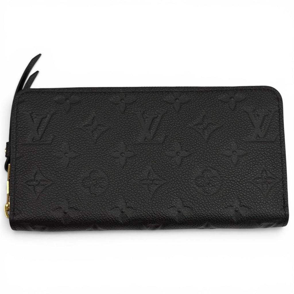 Louis Vuitton Zippy Wallet Monogram Empreinte Noir Zip Around
