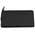 Louis Vuitton Zippy Wallet Monogram Empreinte Noir Zip Around