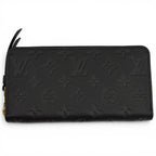 Louis Vuitton Zippy Wallet Monogram Empreinte Noir Zip Around