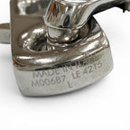 Louis Vuitton Bracelet Monogram Chain Black Silver — view 6