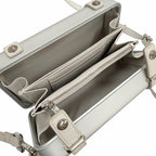 Dior Rimowa Personal Aluminum Leather Shoulder Bag Silver Gray — view 8