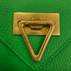 Bottega Veneta Paraquito Point Lock Leather Compact Wallet Trifold — view 8