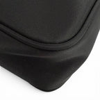 Prada Re Edition Re-Nylon Mini Bag with Triangular Plate Charm Black — view 6