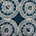 Hermes Carre 55 Apron Dole Bandana Silk 100% Scarf Blue — view 7