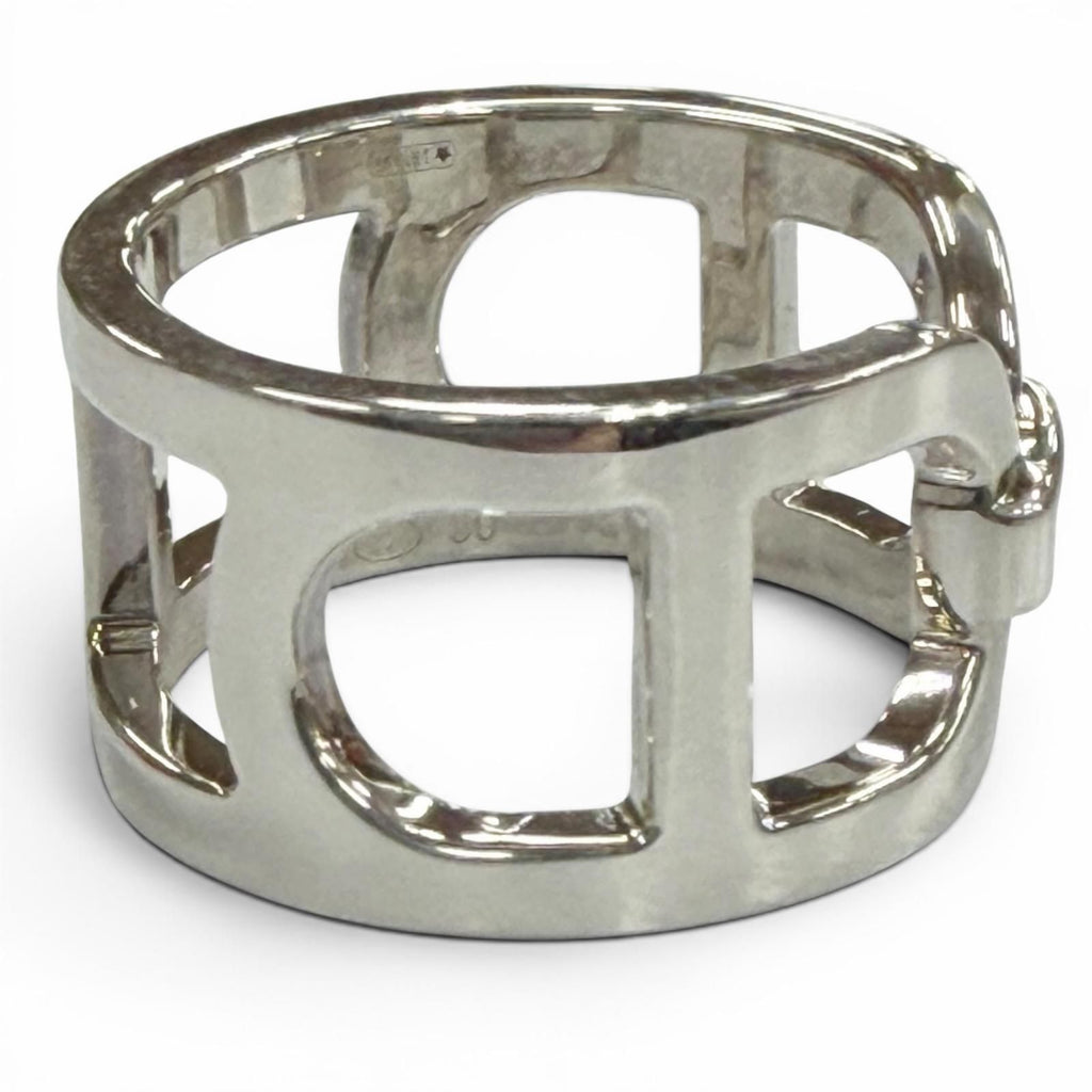 Hermes Chaine D'ancre Ring Silver — view 5