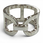 Hermes Chaine D'ancre Ring Silver — view 2