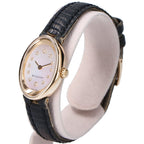Bvlgari Polished 750 Oval Diamond Shell Dial Quartz Watch — view 3