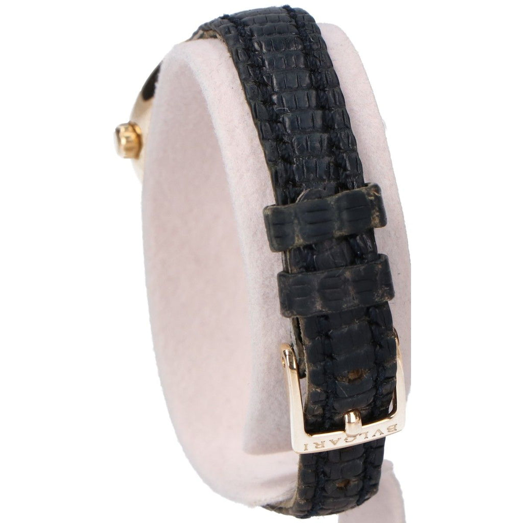 Bvlgari Polished 750 Oval Diamond Shell Dial Quartz Watch — view 4