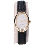 Bvlgari Polished 750 Oval Diamond Shell Dial Quartz Watch — view 2
