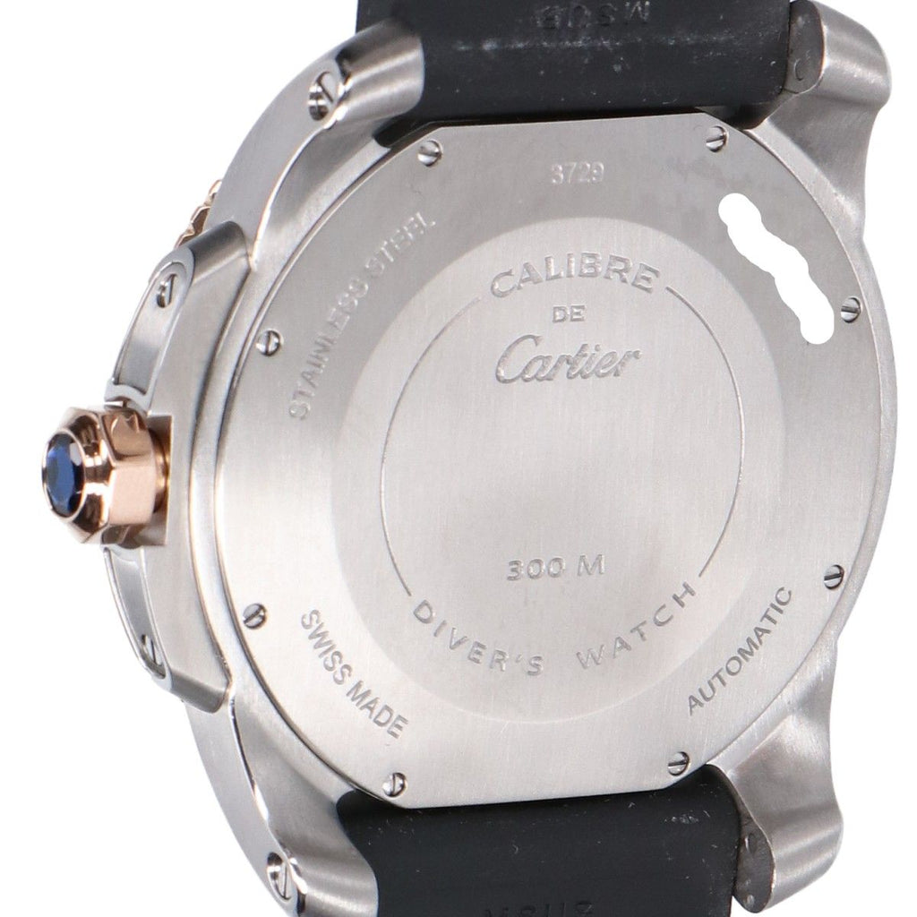 Cartier Polished Caliber de Diver SS Small Second Automatic Winding Watch — view 6