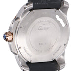 Cartier Polished Caliber de Diver SS Small Second Automatic Winding Watch — view 6