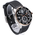 Cartier Polished Caliber de Diver SS Small Second Automatic Winding Watch — view 5