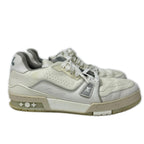 Louis Vuitton LV Trainer Line Smooth Calf Grain Sneakers — view 3