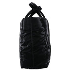 Saint Laurent Paris Silk Tech Canvas Embossed Logo Wide Puffer Tote — view 2