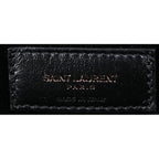 Saint Laurent Paris Silk Tech Canvas Embossed Logo Wide Puffer Tote — view 7