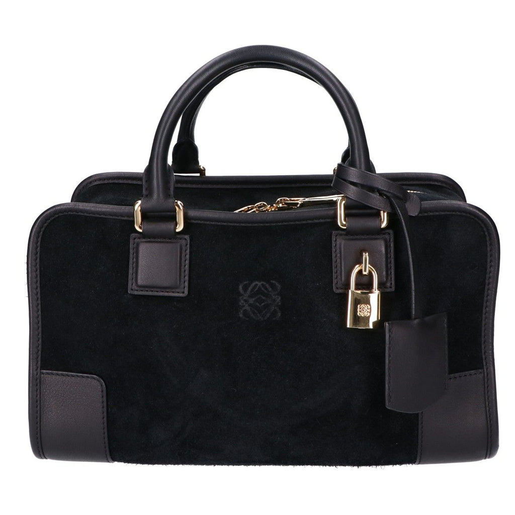 Loewe Suede Smooth Amazona 28 Handbag