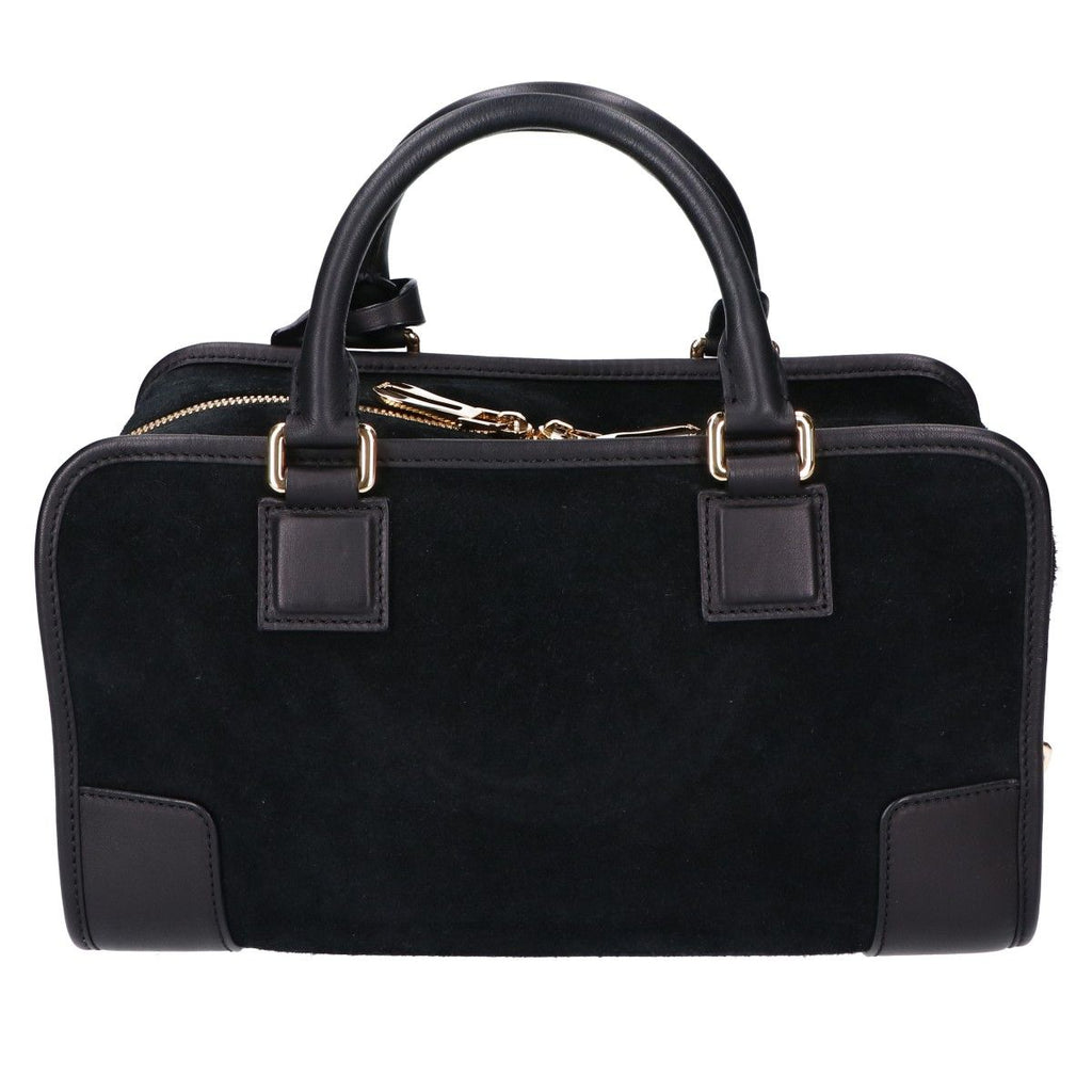 Loewe Suede Smooth Amazona 28 Handbag — view 3