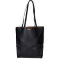 Loewe Shiny Calf Puzzle Fold Tote