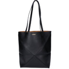 Loewe Shiny Calf Puzzle Fold Tote