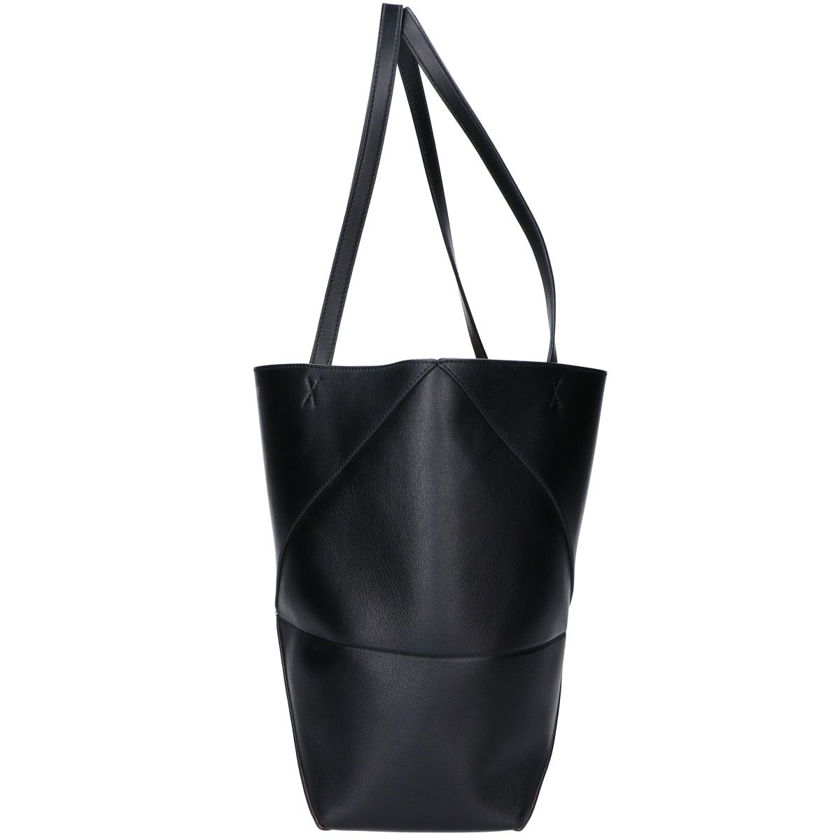 Loewe Shiny Calf Puzzle Fold Tote — view 4