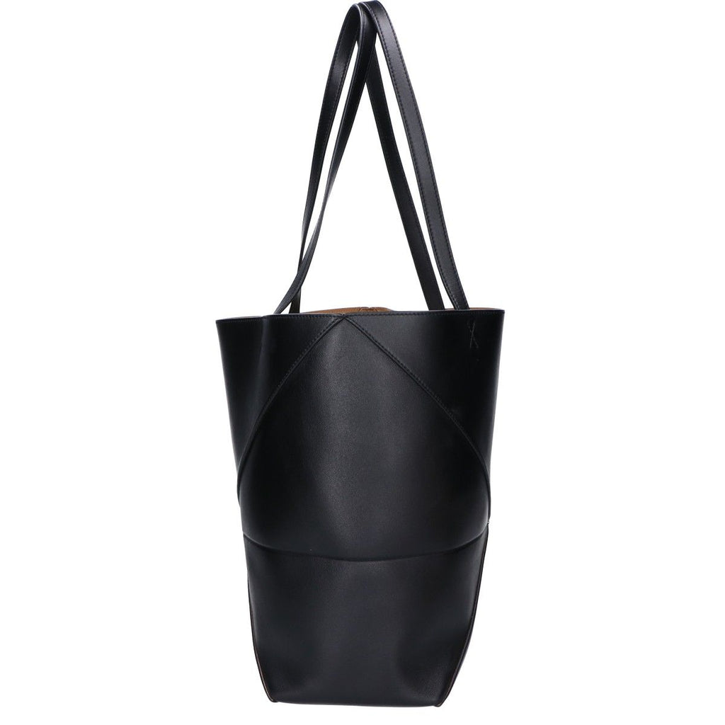 Loewe Shiny Calf Puzzle Fold Tote — view 2