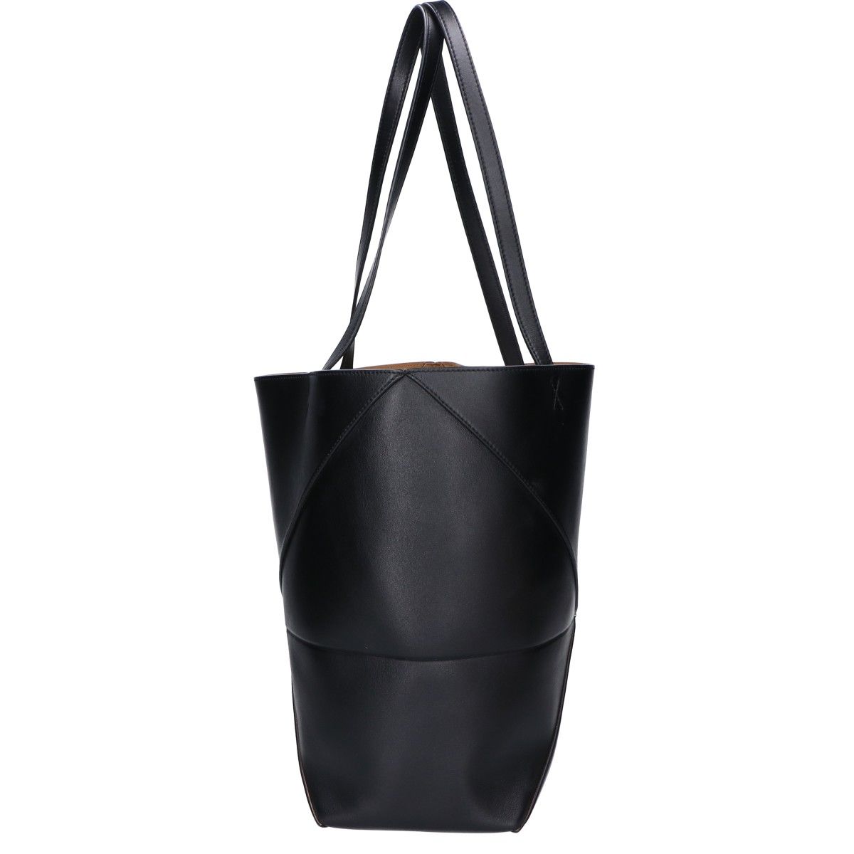 Loewe Shiny Calf Puzzle Fold Tote — view 2