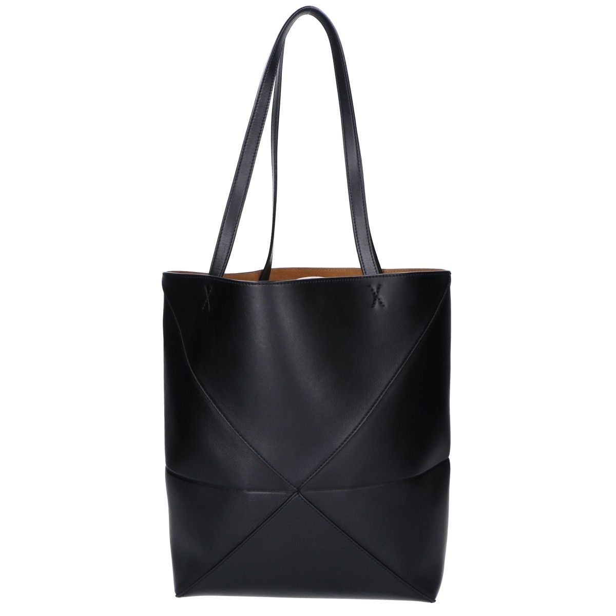 Loewe Shiny Calf Puzzle Fold Tote — view 3