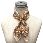 Hermes Scarf Carre 45 Amoeba Flower Gray Ju — view 2