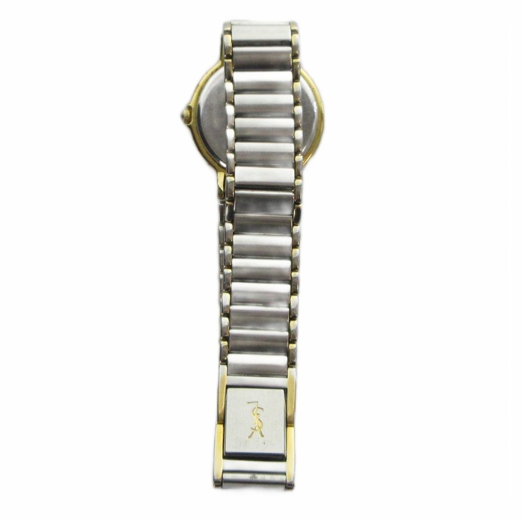 Saint Laurent 2200 Watch Quartz Logo Silver — view 3