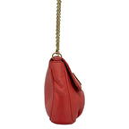 Fendi Shoulder Bag Sta Pink Chain Strap Removable Leather — view 2