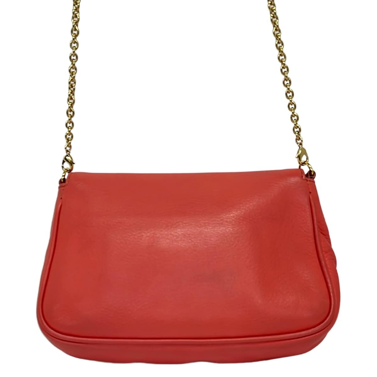 Fendi Shoulder Bag Sta Pink Chain Strap Removable Leather — view 3