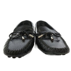 Louis Vuitton Flat Shoes Loafers Epi Moccasins Enamel 37.5 Black — view 4