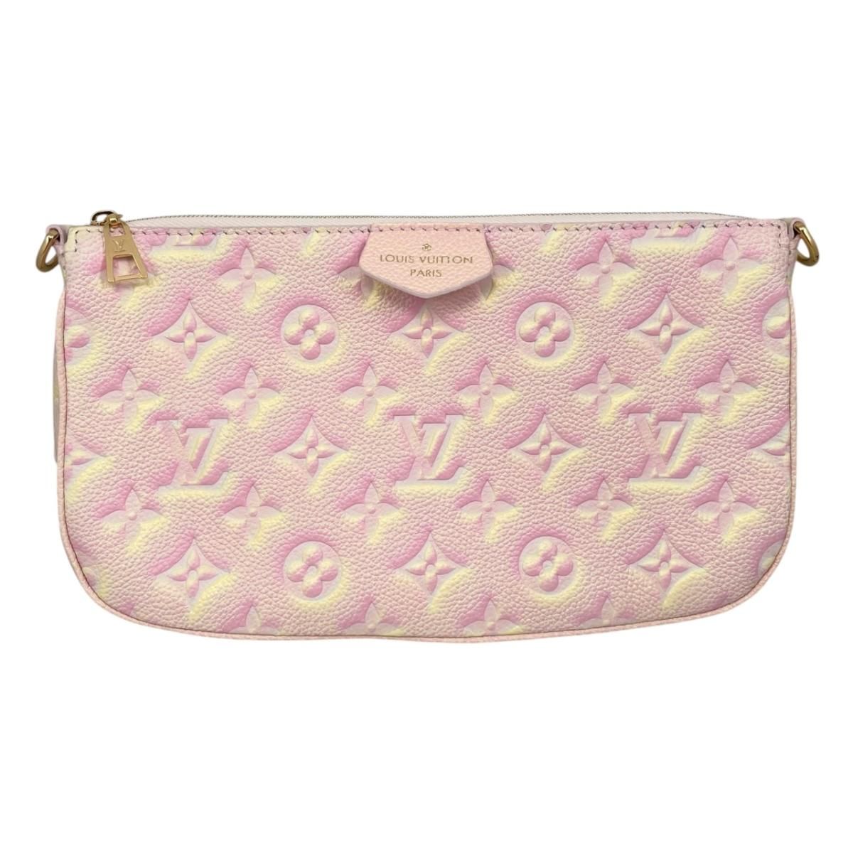 Louis Vuitton Shoulder Bag Multy Pochette Accessoire Monogram Empreinte Summer — view 2