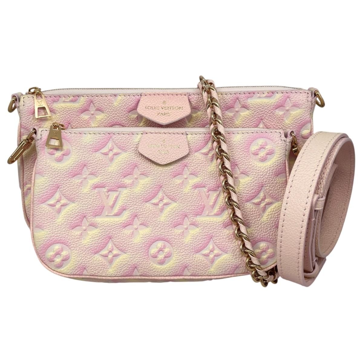 Louis Vuitton Shoulder Bag Multy Pochette Accessoire Monogram Empreinte Summer