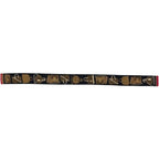Louis Vuitton Ribbon Scarf Bandeau Tribute Black Brown Monogram Reverse Already — view 2