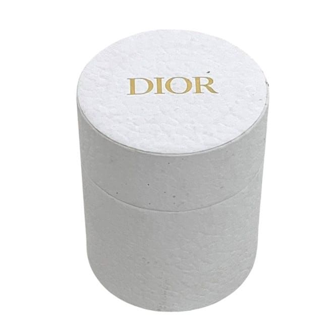 Dior Ribbon Scarf Mitzah Gray Oblique Already Cleaned Silk Logo All Over Pattern — view 8