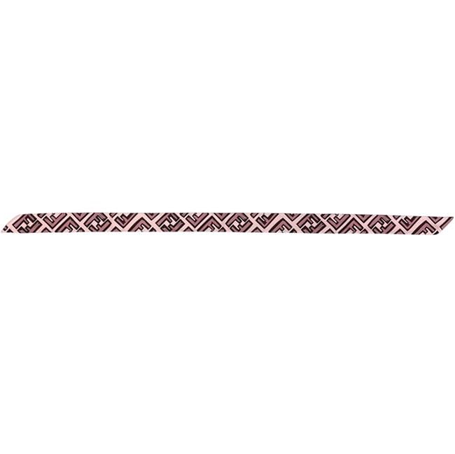 Fendi Ribbon Scarf Wrappy Pink Zucca Long Already Cleaned Silk — view 2