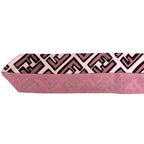 Fendi Ribbon Scarf Wrappy Pink Zucca Long Already Cleaned Silk — view 4