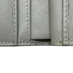 Gucci Bifold Wallet Gray L-shaped Zipper Leather One Point Logo Simple — view 6